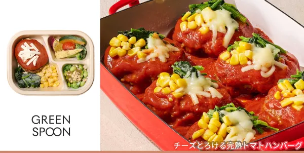 グリーンスプーンのハンバーグ